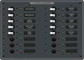 Blue Sea Systems Panel DC 16 Circuit 12/24V - Blue Sea