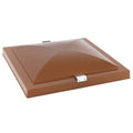 Heng's RV Camper Vent Cover | 14" x 14" Replacement for Elixer Universal & Ventline | Amber