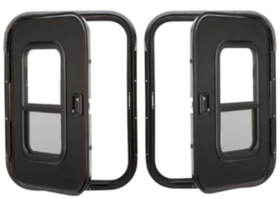 30″ Wide x 36″ Tall Driver and Passenger Side Teardrop RV Door FC05-FC06