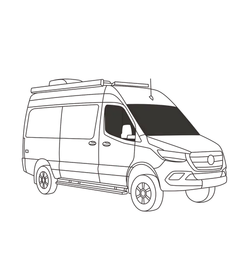 Cover : Front Cab Sprinter 2025+