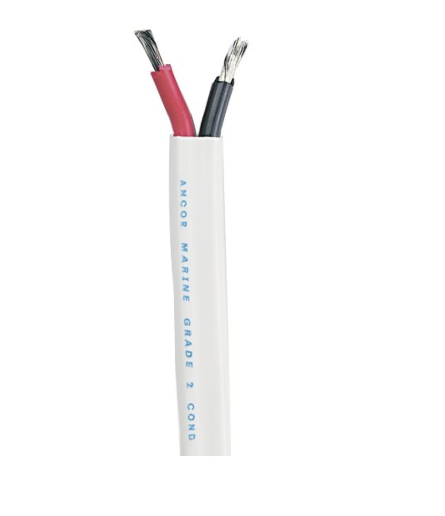 Tinned Cable - 16/2 Flat Duplex