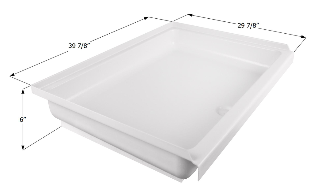 Shower Pan Center Drain SP3040