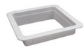 Heng's White 2-5/8" to 3-3/4" Roof Vent Garnish