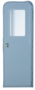 Entry Door Rh Radius Entry Door, Polar White 30'' x 74''