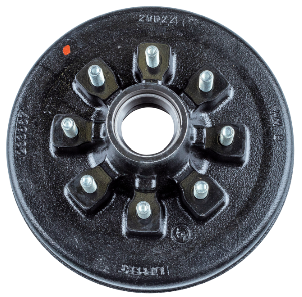 12" Brake Hub 8-6.5; 9/16" Stud; 7000# with Bearing Cone Kit