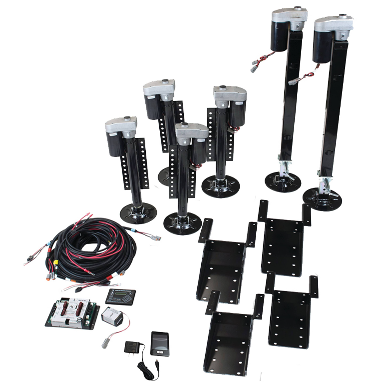 Ground Control® 6-Point Automatic 5TH Wheel RV Leveling System