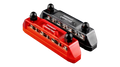 300A 4-Stud Bus Bars – Distribution Block W/Cover – Red/Black