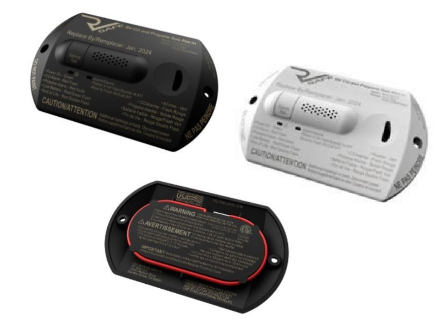 RV Carbon Monoxide and Propane Gas Alarm, 2 Wires