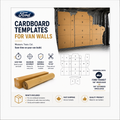 Paper Template Kit for Diy Transit Van Panels