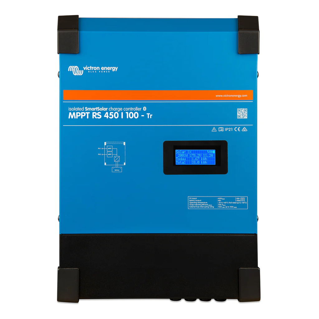 Victron Energy SmartSolar Mppt Rs 450/100-MC4 Solar Charge Controller