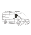 Front Door Insulated Window Covers – Promaster 2014+
