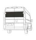 Rear Door Insulated Window Covers – Promaster 2014+