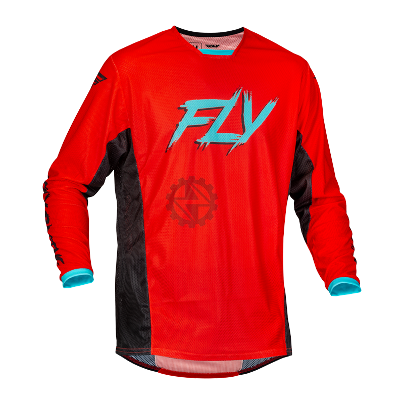 Jersey Fly Kinetic Mesh Rave Red