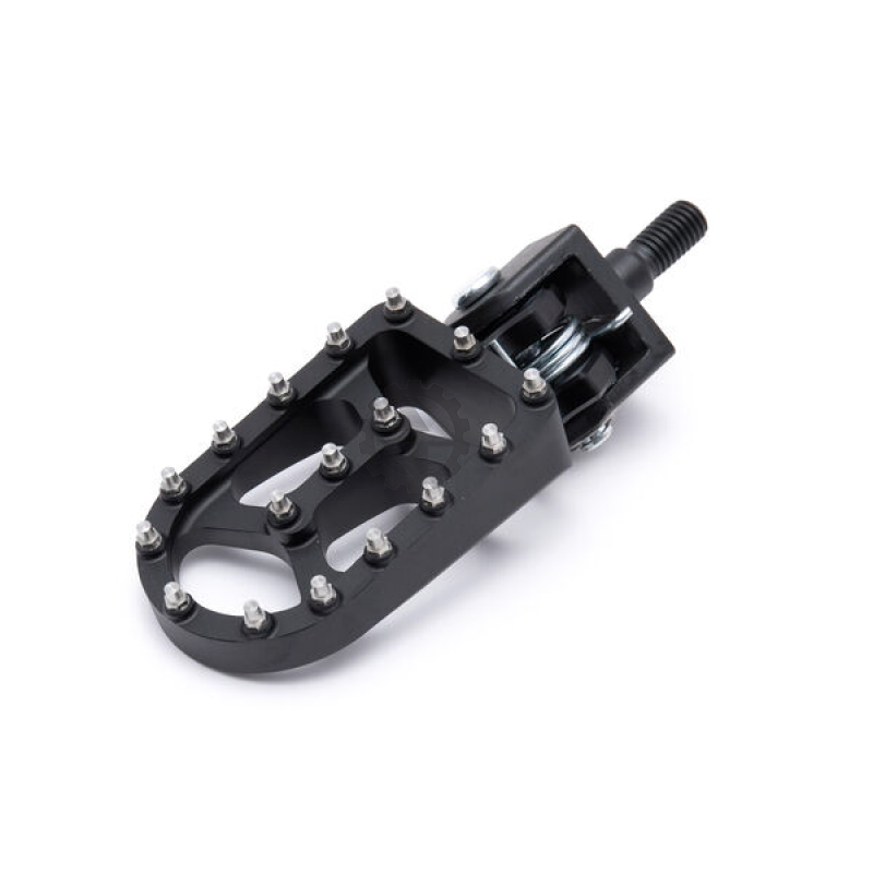 Left Footrest Assembly CNC Black Talaria Sting MX3 / MX4 / MX5 / XXX