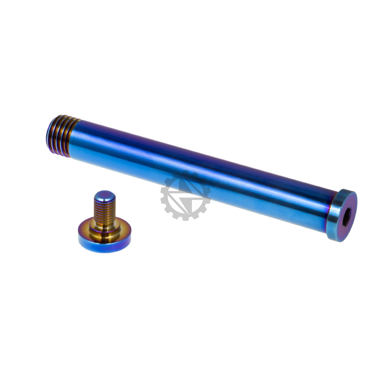 Titanium Front Axle for RST Fork Talaria Sting MX3, MX4, X3 / Sur-Ron LB-X